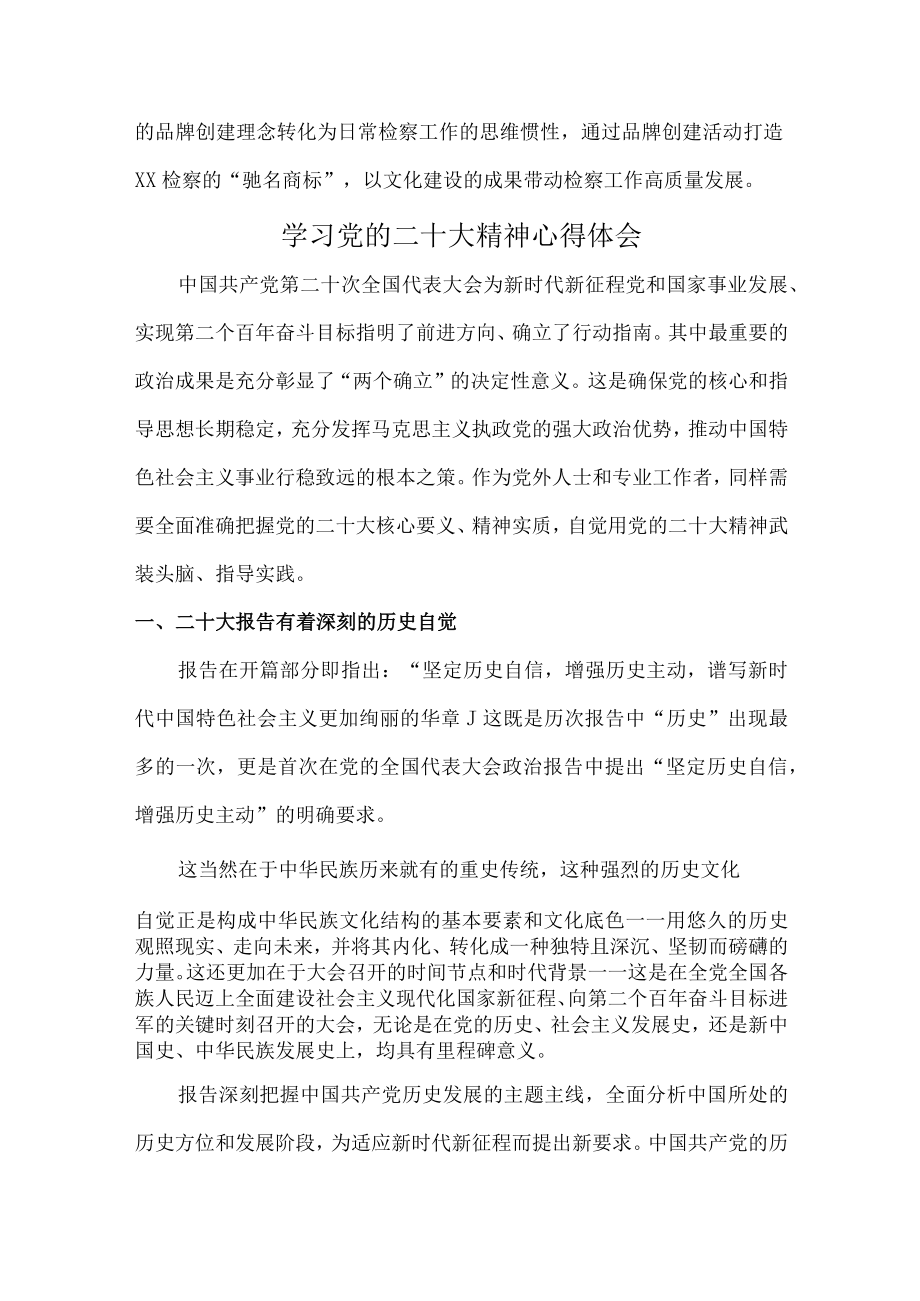 纪检干部深入开展学习党的二十大精神个人心得体会.docx_第3页