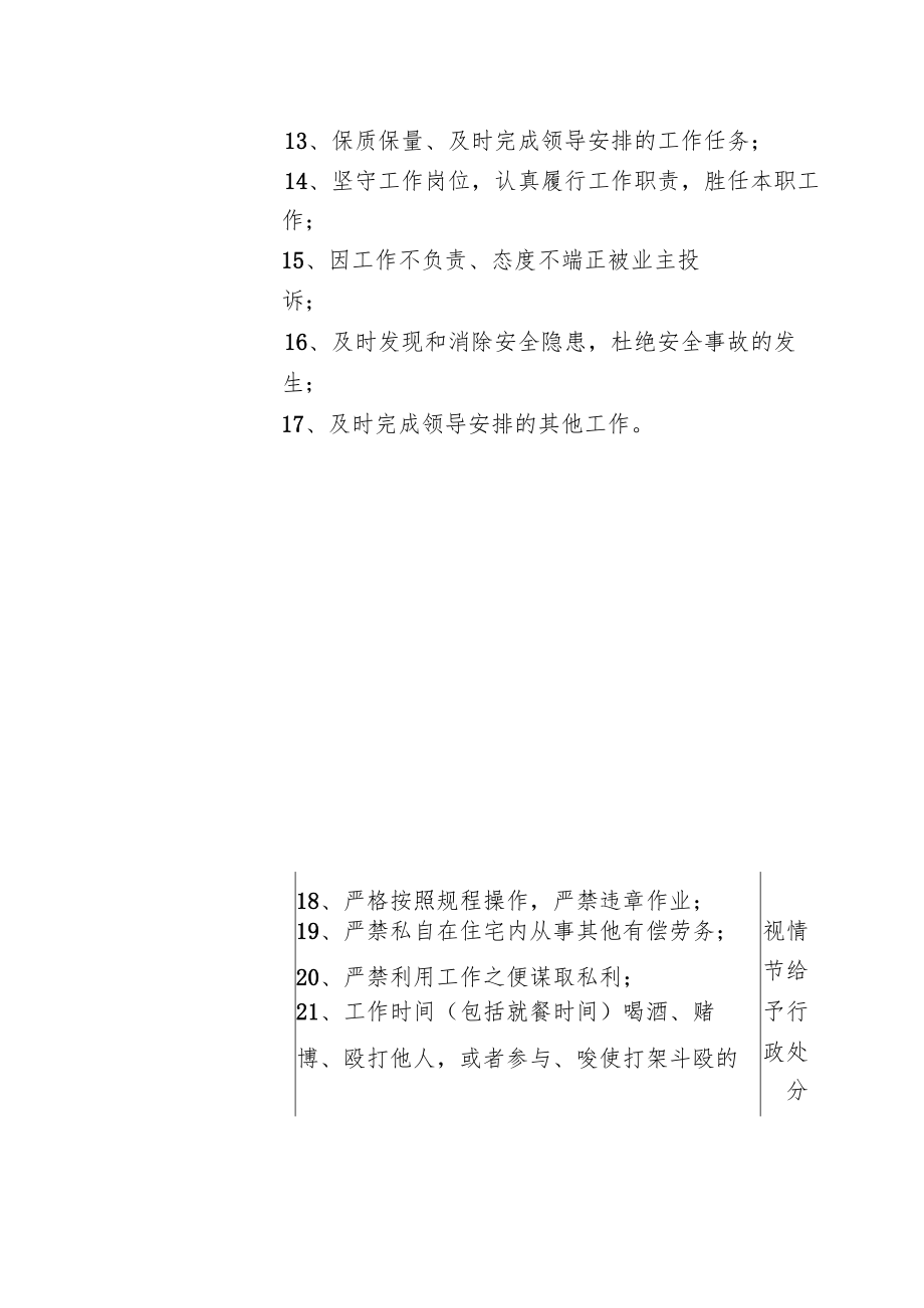 工程维修岗位管理考核细则.docx_第2页