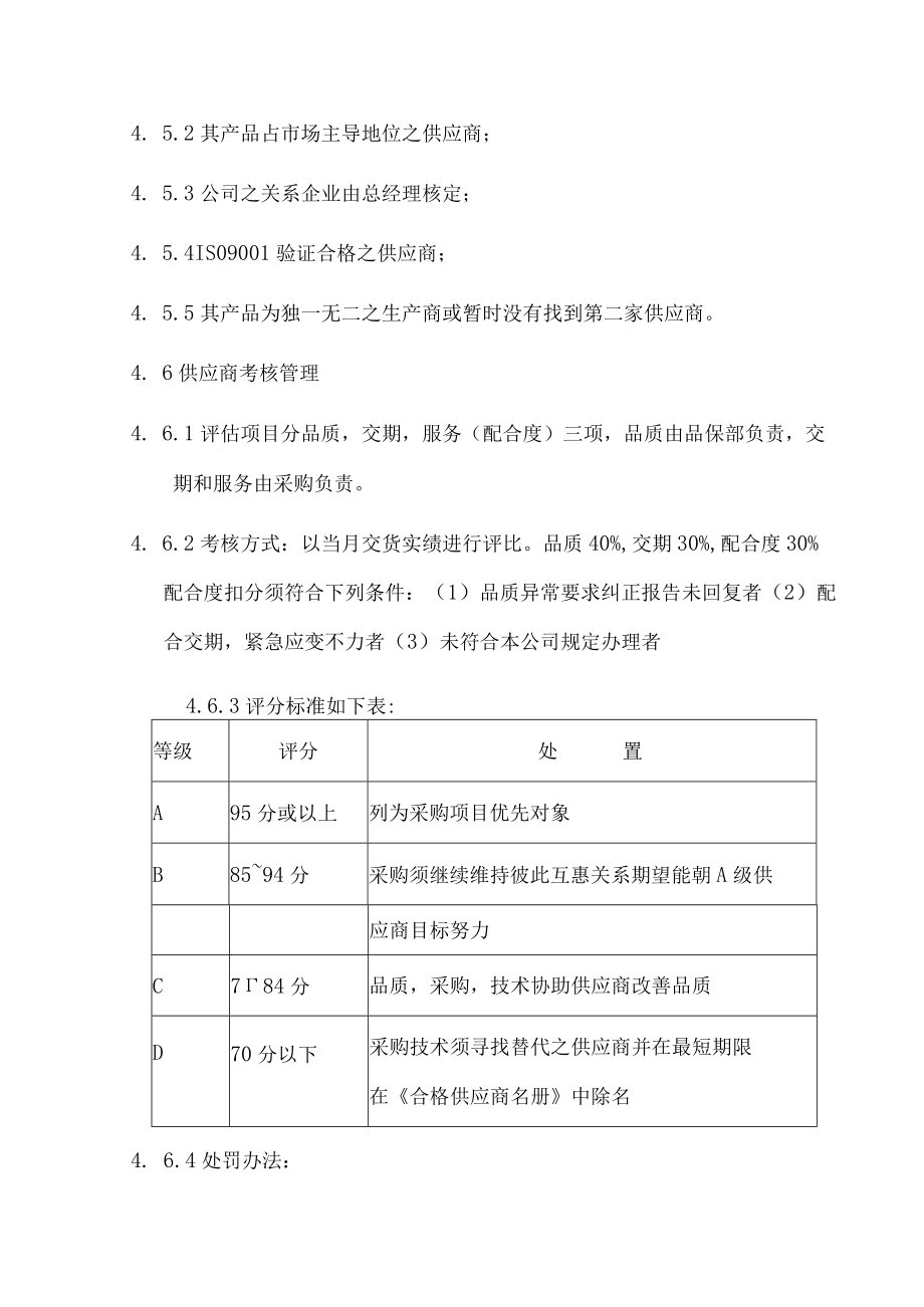 供货商评鉴管制程序.docx_第3页