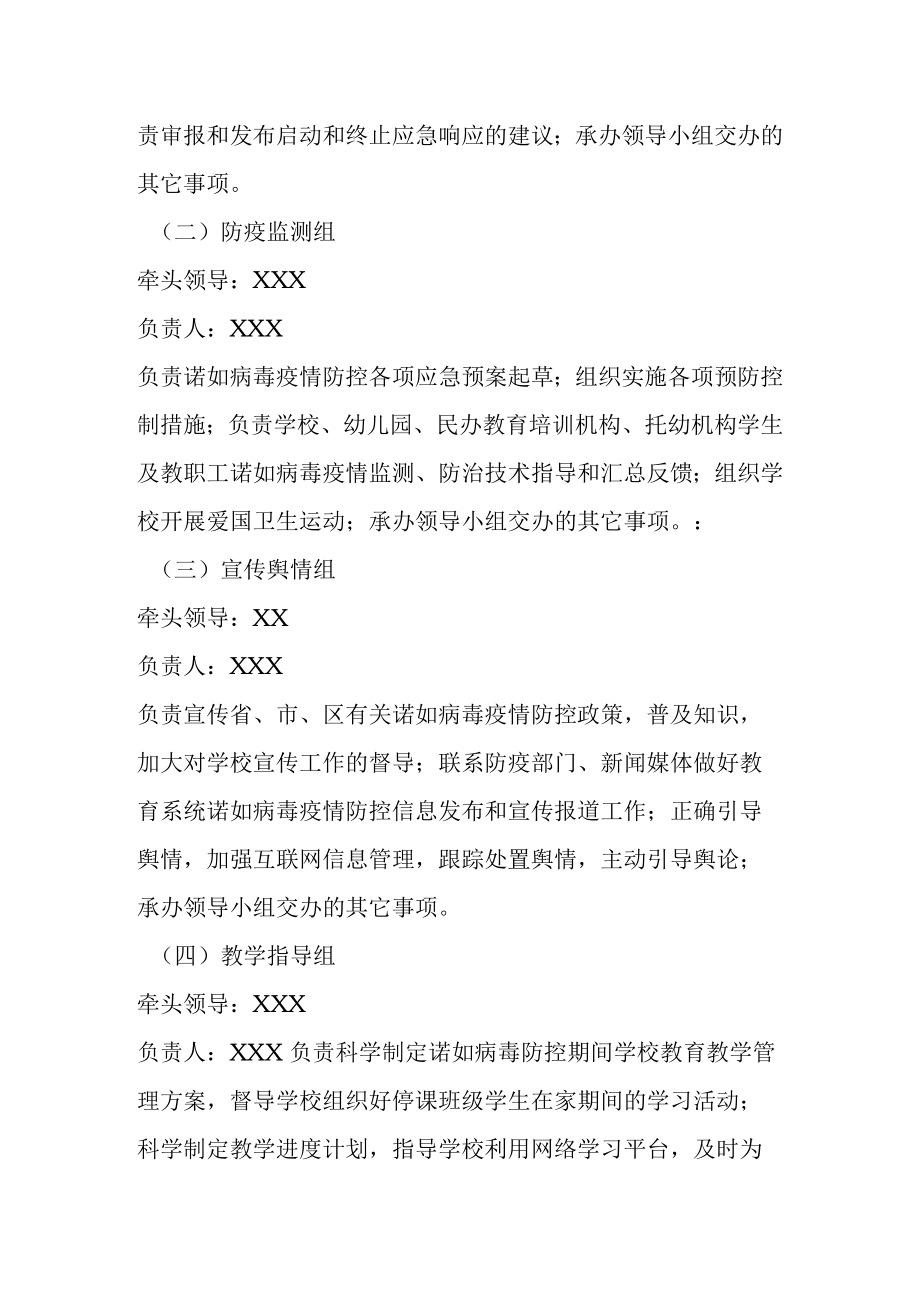 教育局学校中小学幼儿园托育机构诺如病毒防控应急预案.docx_第3页