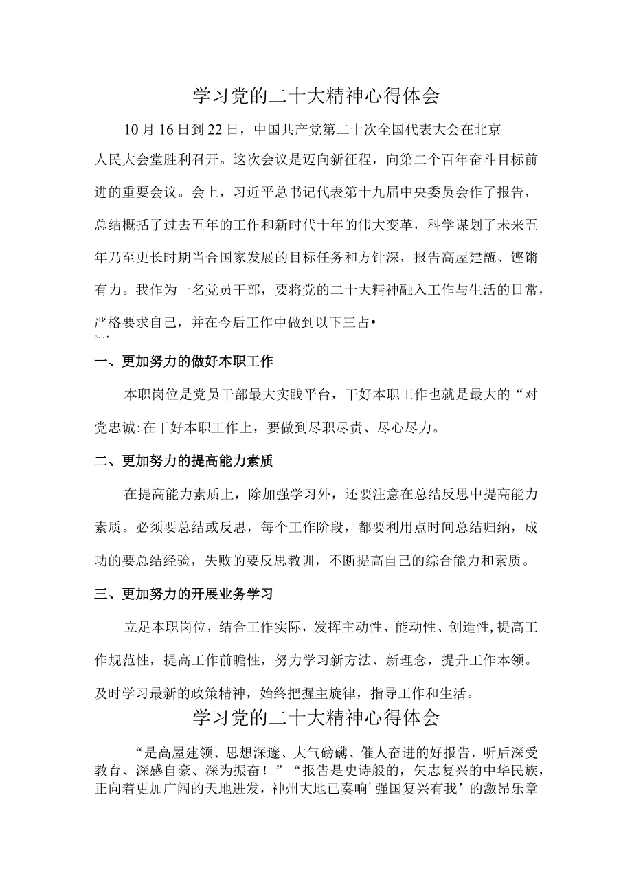 城区街道社区派出所民警个人学习党的二十大精神心得体会.docx_第1页