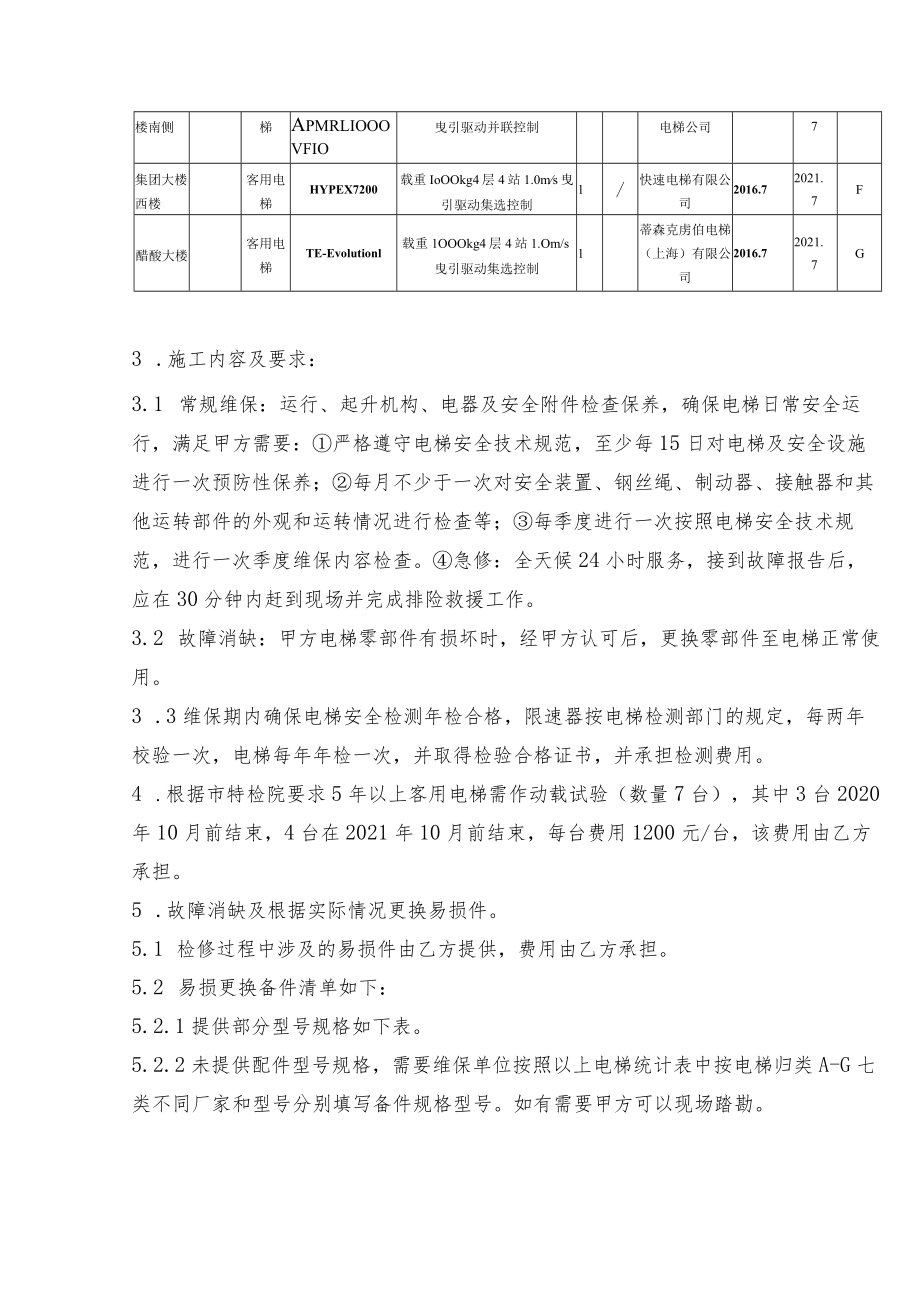 电梯日常维保及消缺技术方案.docx_第2页