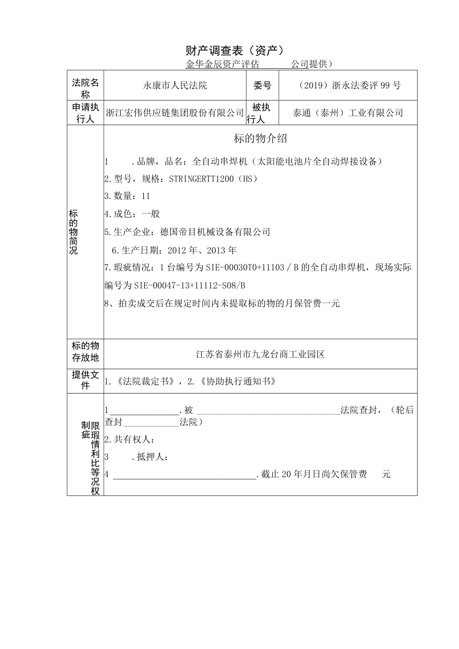 财产调查表资产.docx_第1页