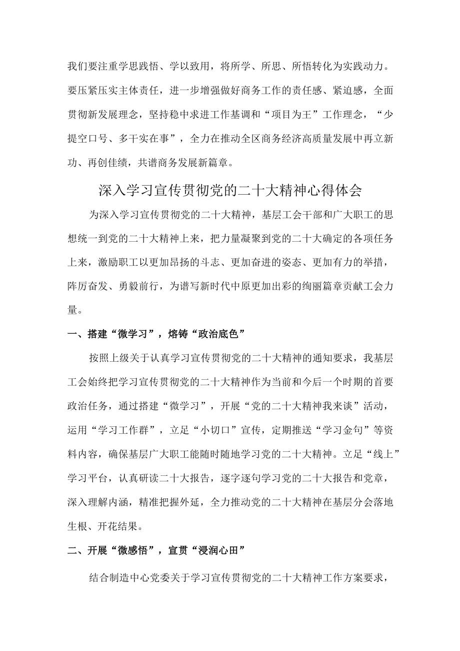 基层检察院纪检干部深入贯彻学习党的二十大精神个人心得体会.docx_第2页