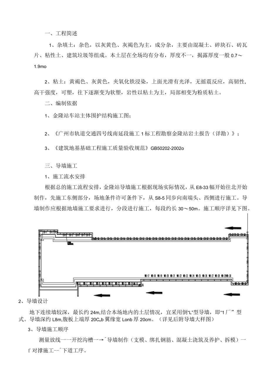 地下连续墙——导墙施工方案.docx_第3页