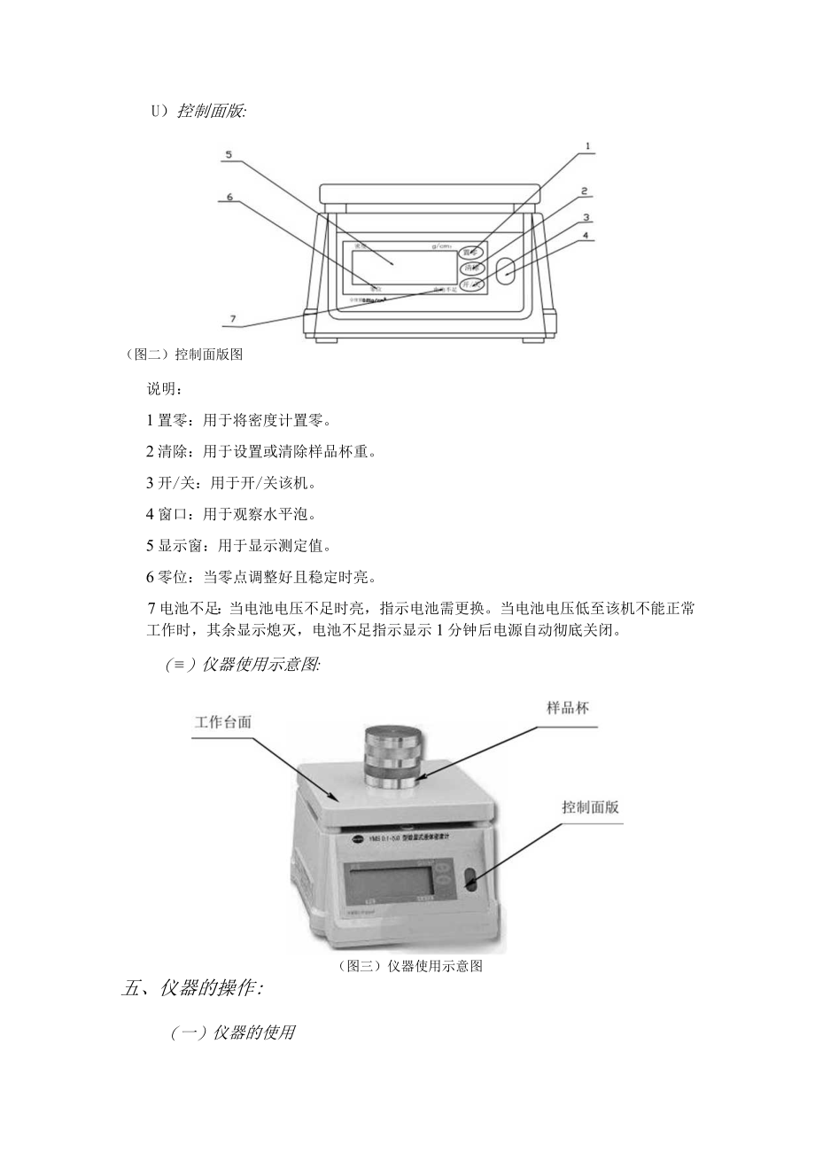 YMS数显液体密度计使用说明书.docx_第3页