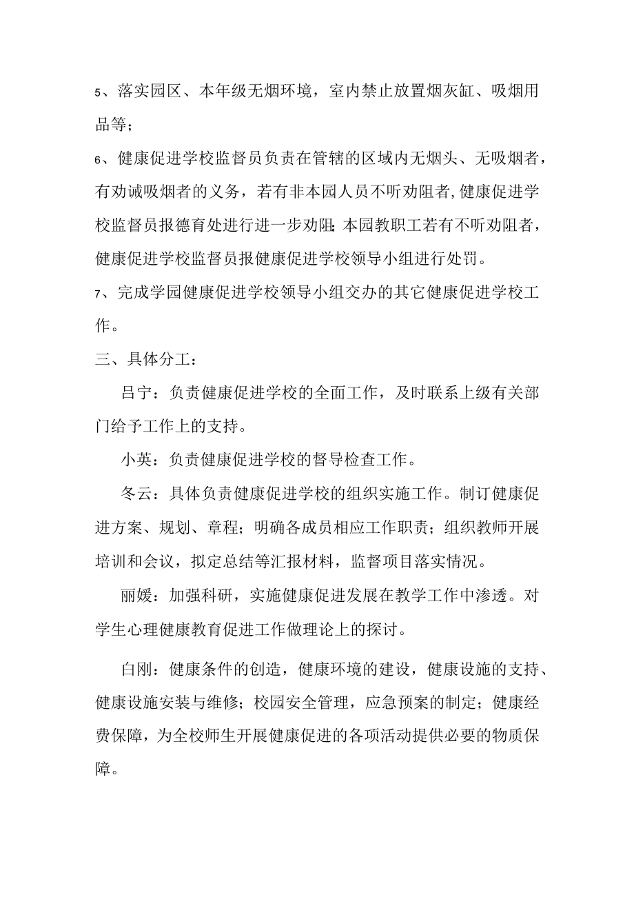 健康促进学校领导小组及工作职责.docx_第2页