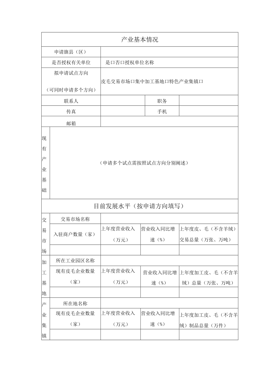 附件：内蒙古自治区皮革羊毛产业试点申请书.docx_第2页