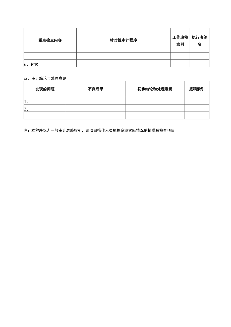 9报表科目审计程序--权益项目和国有资产保值增值.docx_第3页