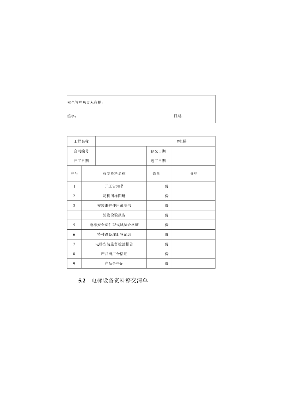 电梯使用安全规范化管理相关记录表格.docx_第2页