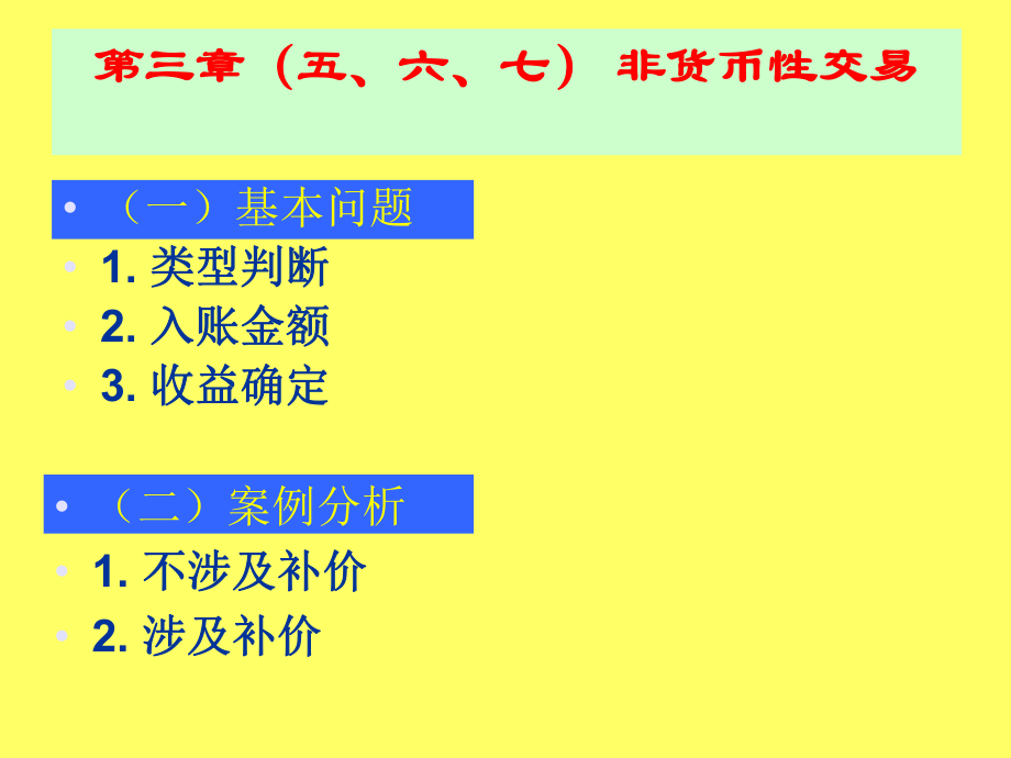 中级财务会计非货币性交易.ppt_第1页