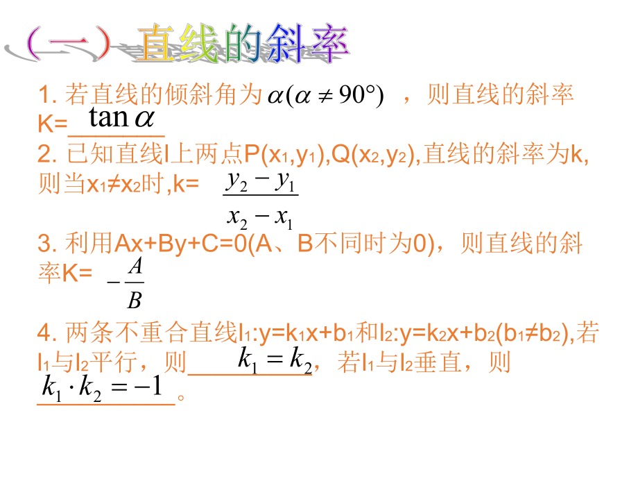 《解析几何》知识点复习1.ppt_第3页