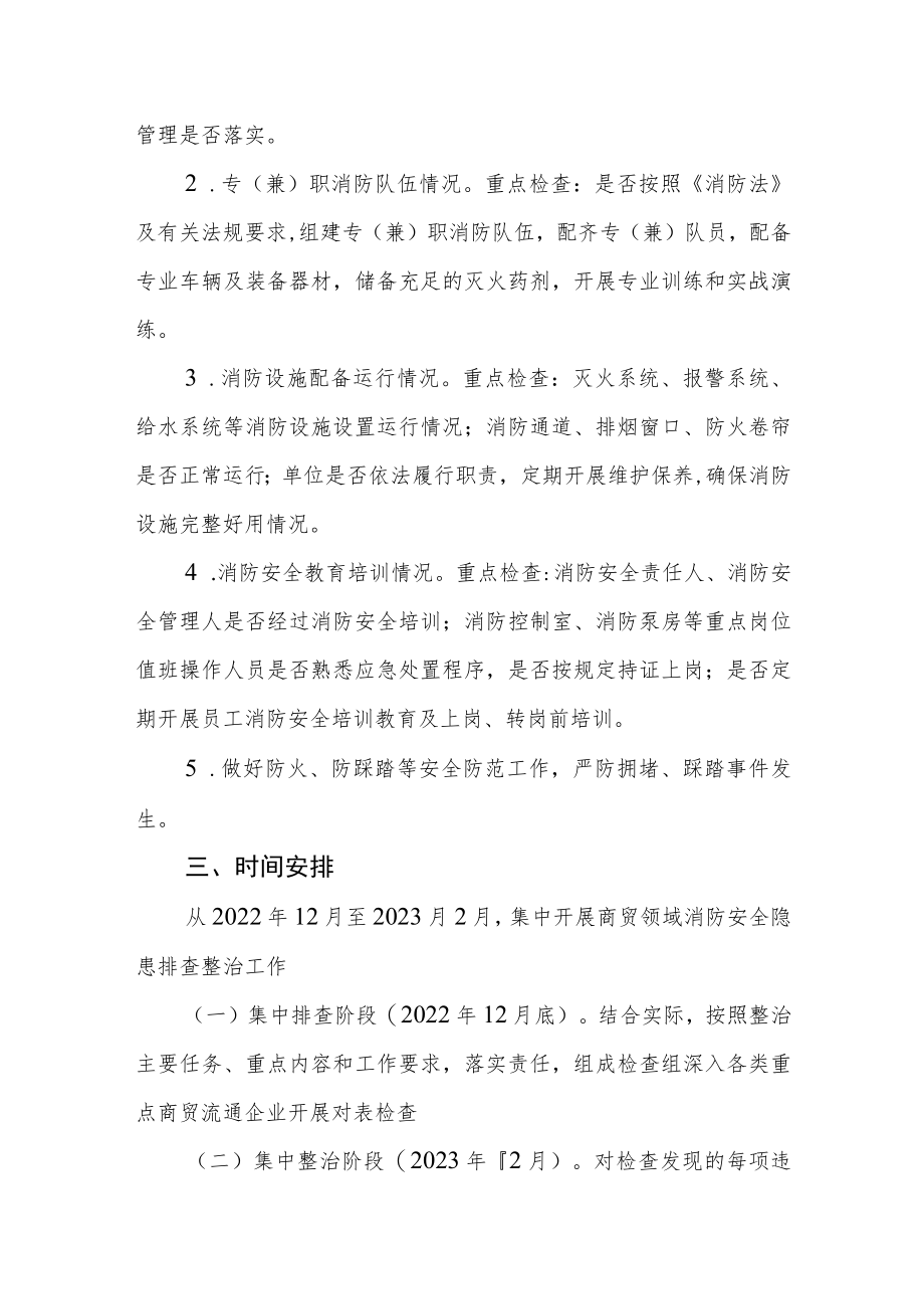 全县商贸领域消防安全隐患集中整治工作方案.docx_第2页