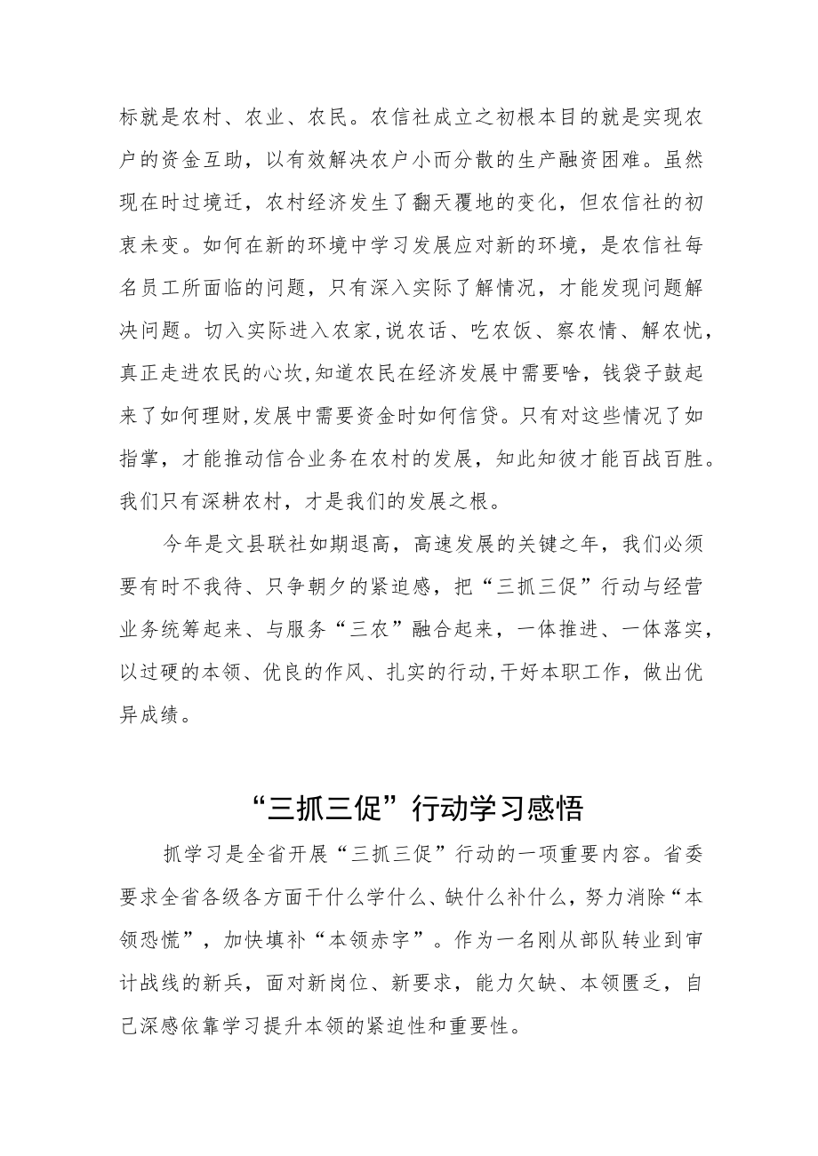 党员干部关于落实三抓三促行动心得体会三篇样本.docx_第3页