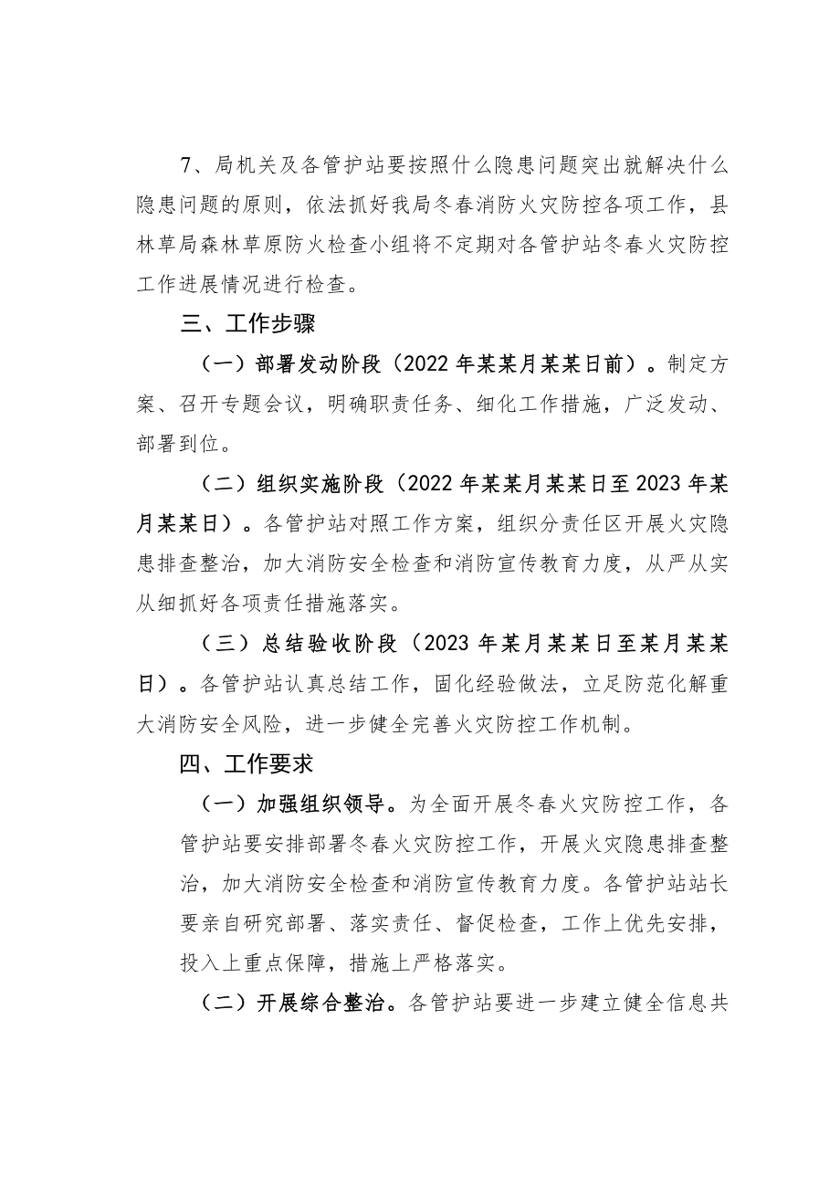 某某县冬春火灾防控工作实施方案.docx_第3页