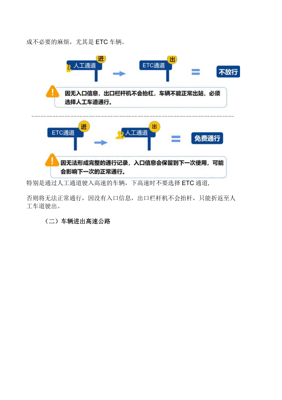 重大节假日小型客车高速免费通行政策解读（2023年）.docx_第3页