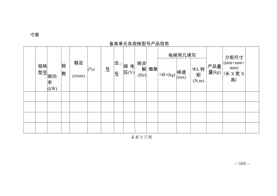 能源效率标识备案表（永磁同步电动机）.docx_第3页