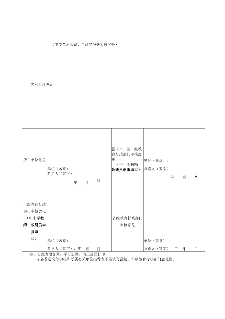 陕西省学校美育工作专家推荐表电子照片二寸彩色.docx_第2页