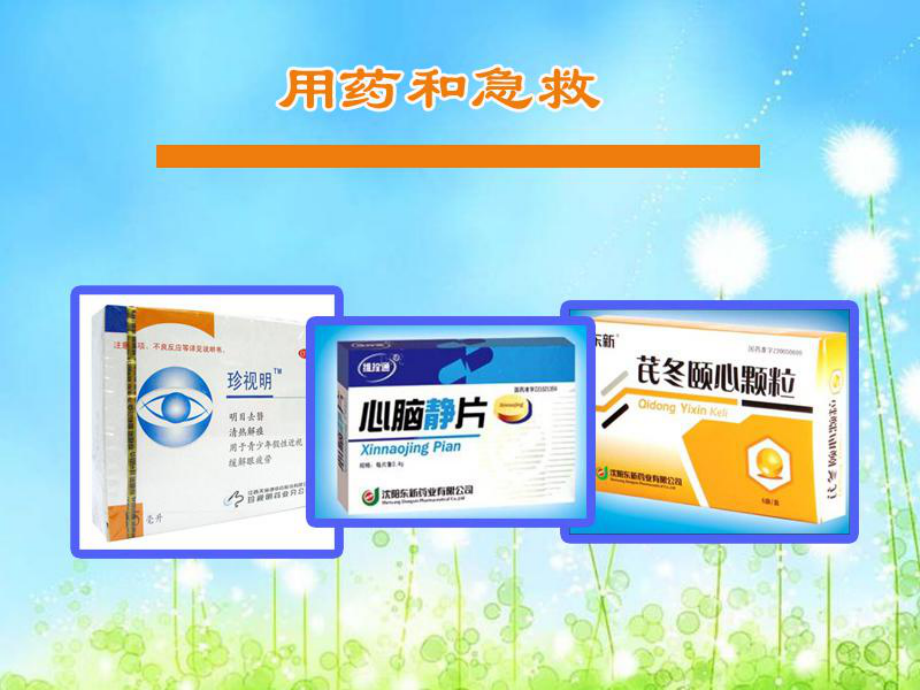 第二章用药和急救肖鹏精品教育.ppt_第1页