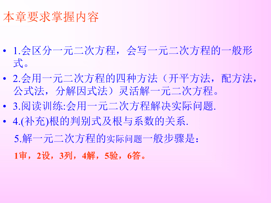 第二章一元二次方程复习课件精品教育.ppt_第2页