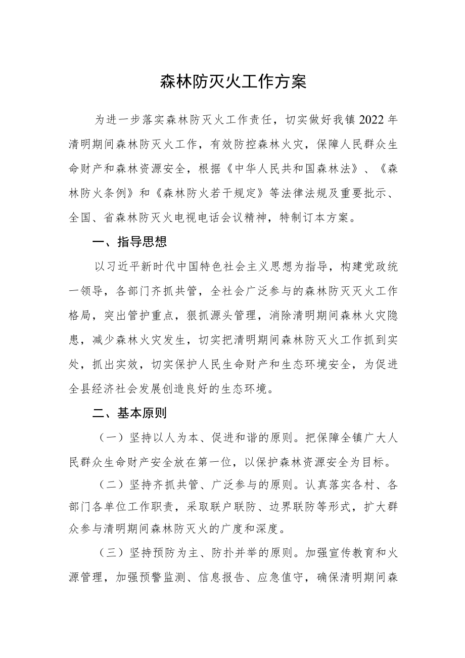 森林防灭火工作方案.docx_第1页