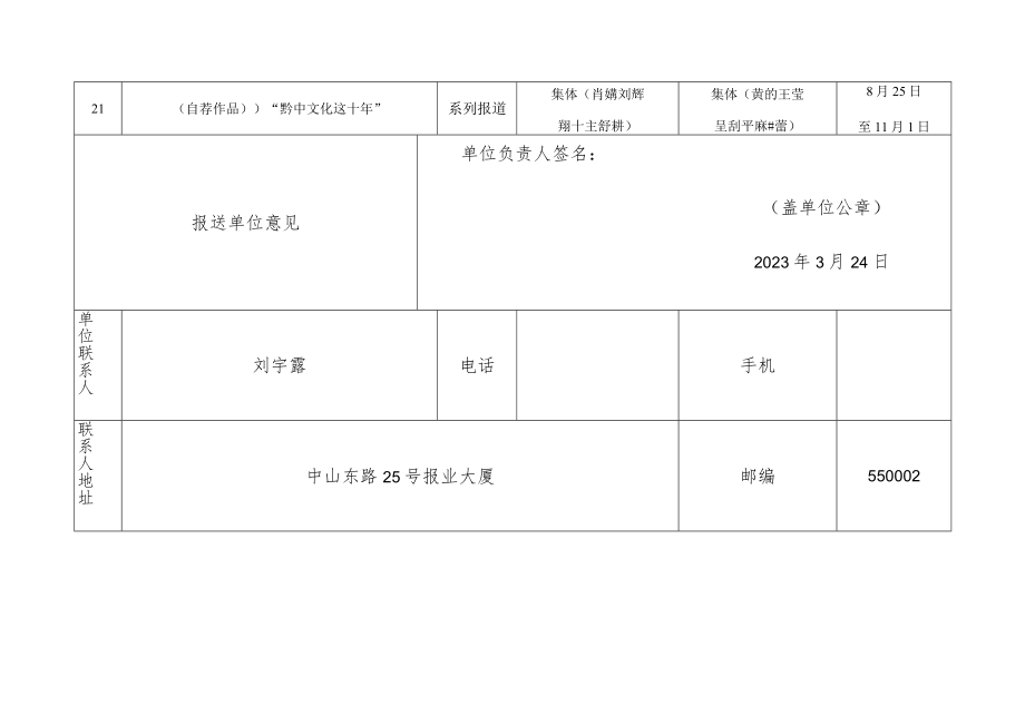 贵州新闻奖报送作品目录.docx_第3页