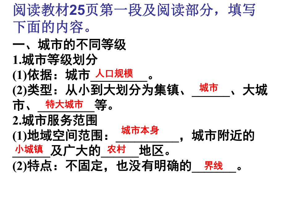 第二章第二节不同和等级城市的服务功能第一课时精品教育.ppt_第2页