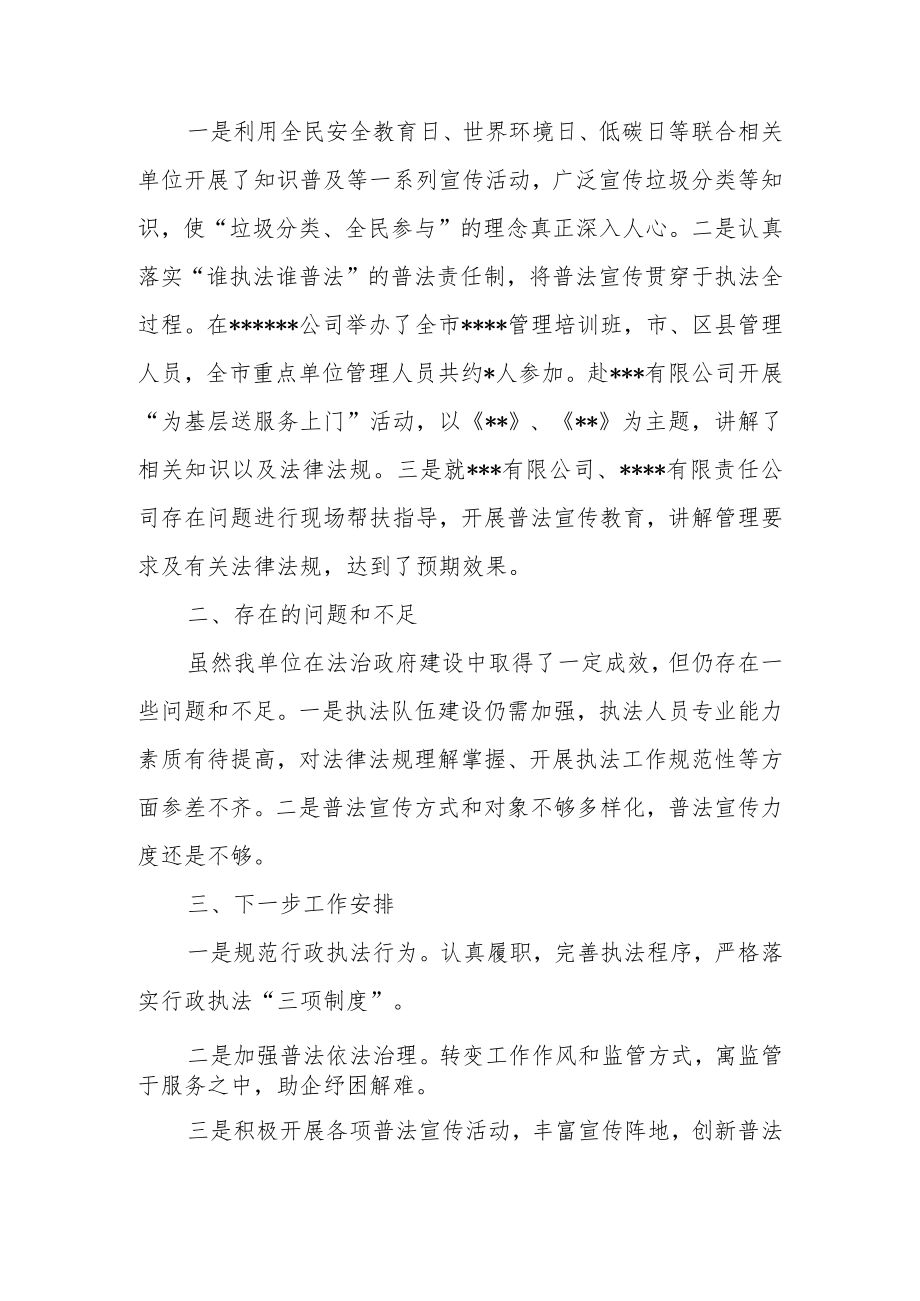 法治政府建设工作情况总结报告.docx_第3页