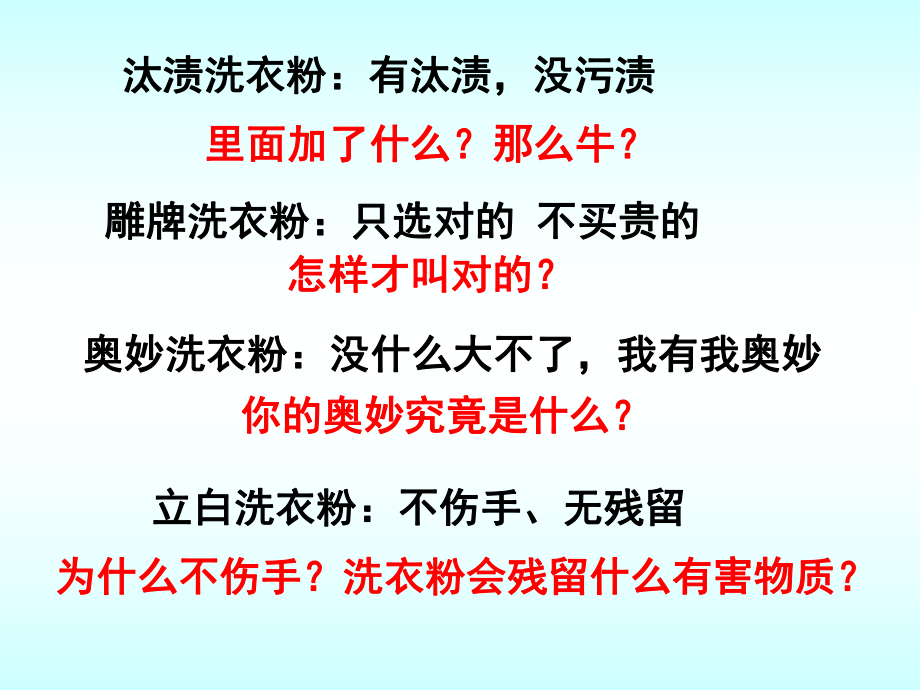 公开课探讨加酶洗衣粉的洗涤效果精品教育.ppt_第1页