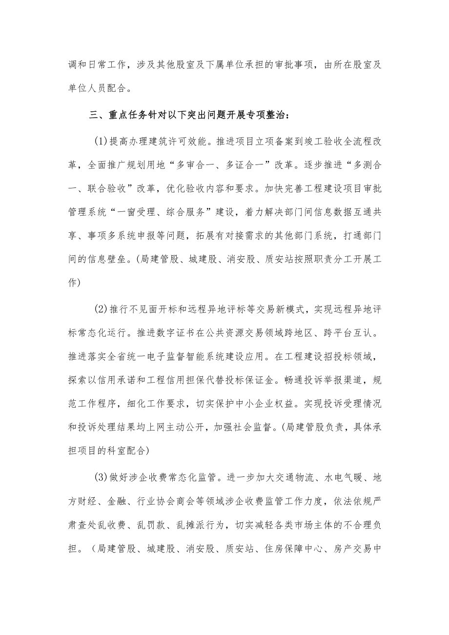 2023年度营商环境领域问题专项整治工作方案供借鉴.docx_第2页