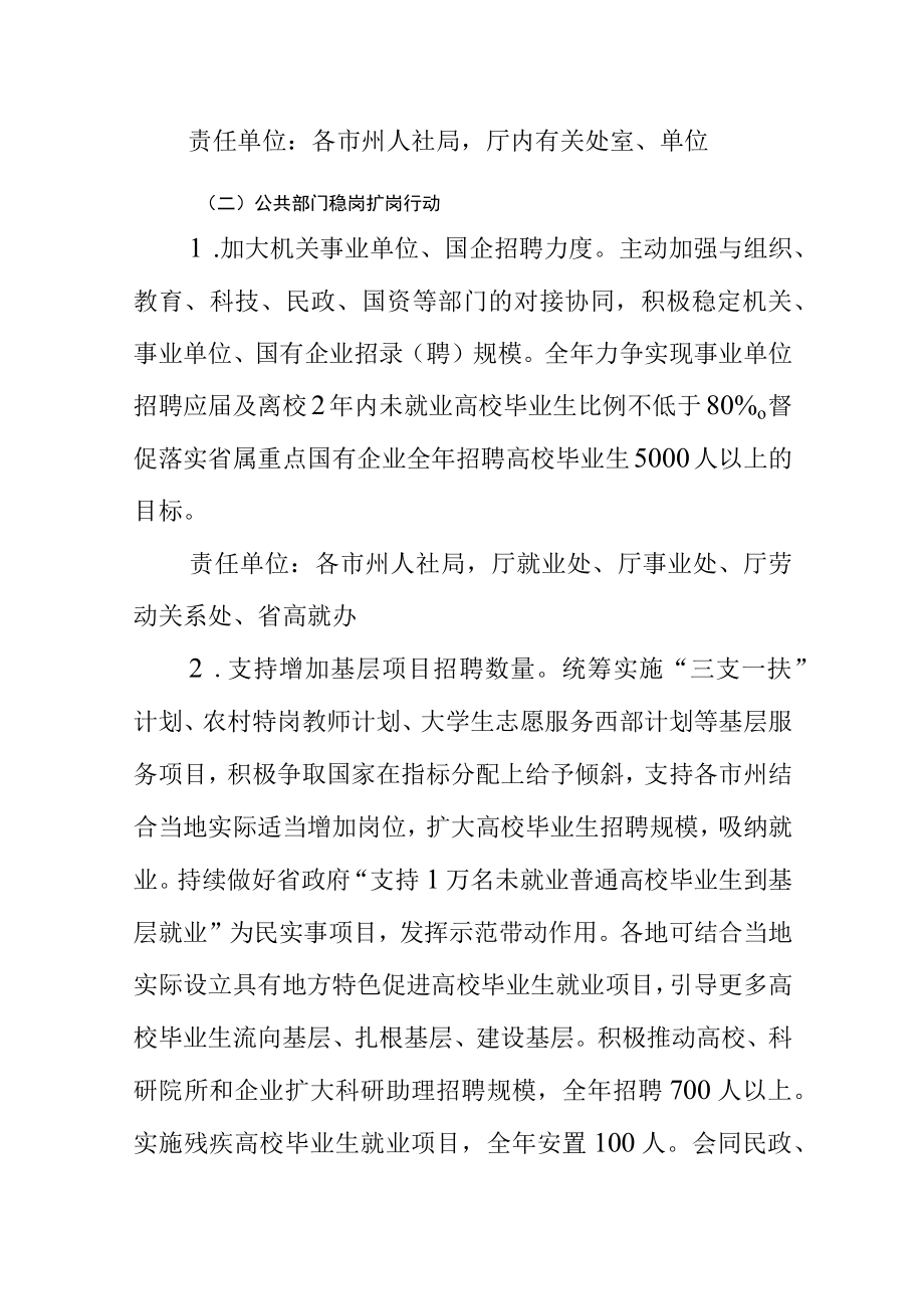 甘肃省2023年高校毕业生等青年就业创业推进计划实施方案.docx_第3页