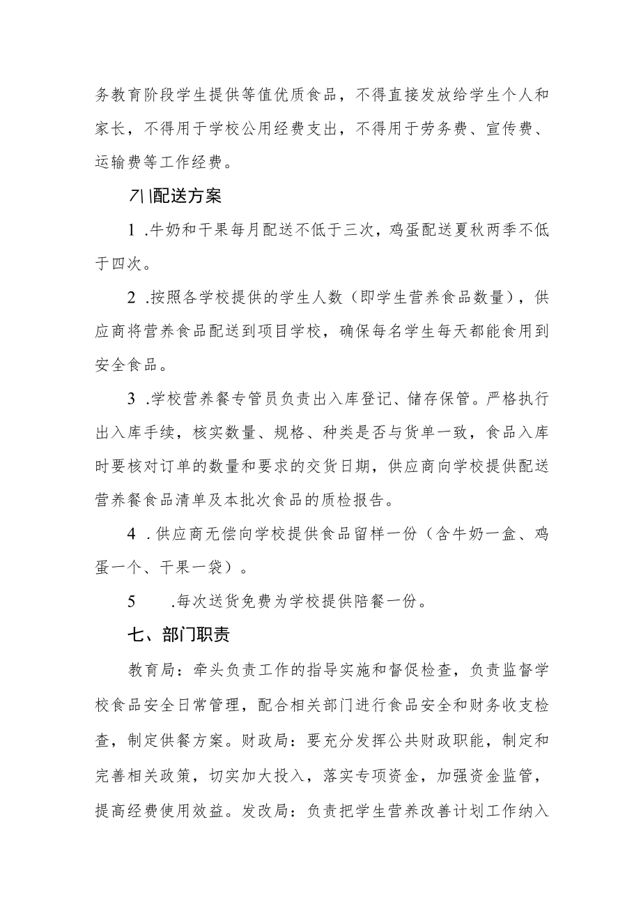 农村义务教育学生营养改善计划实施方案.docx_第3页