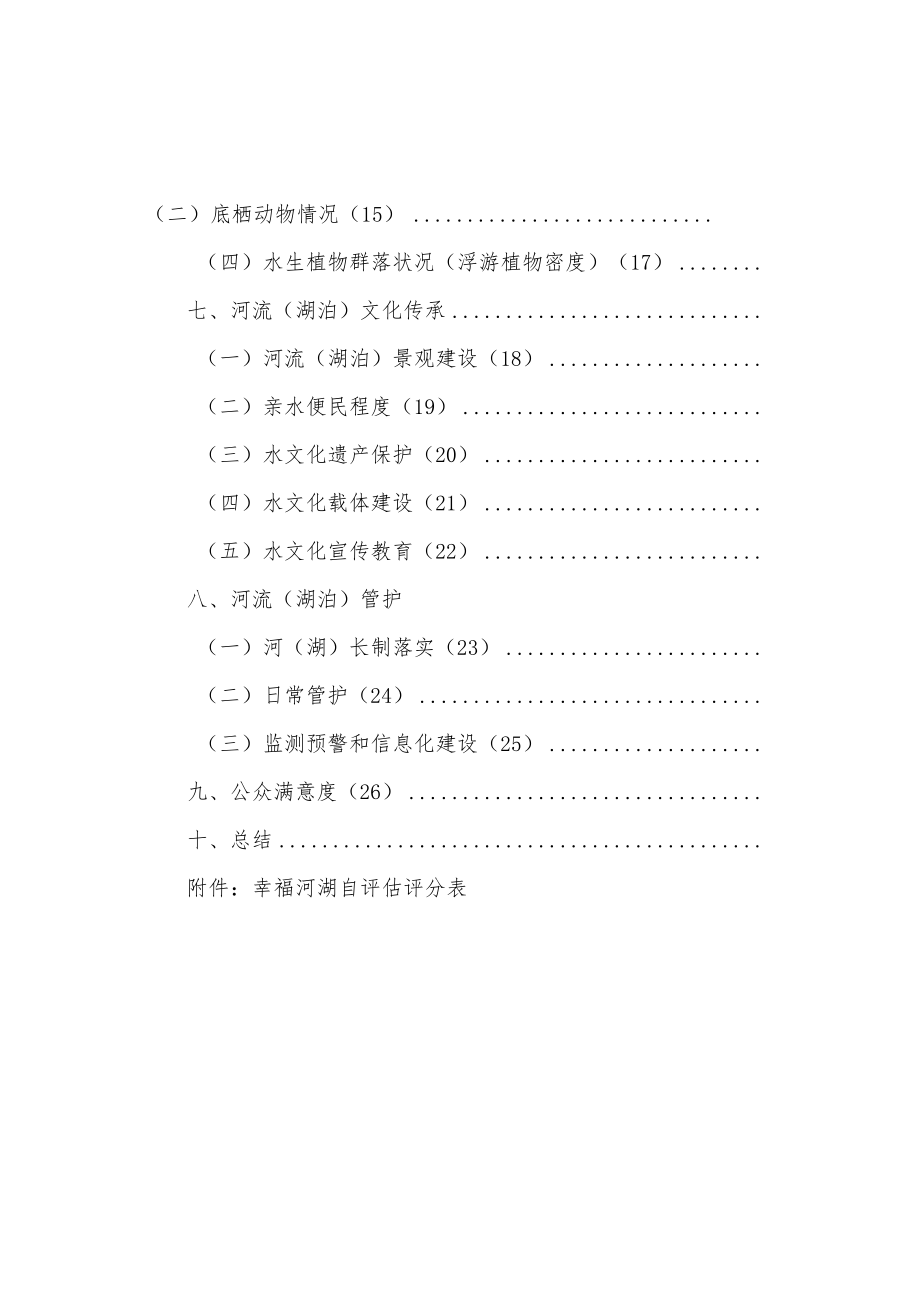 幸福河湖建设实施情况及自评报告编制提纲.docx_第3页