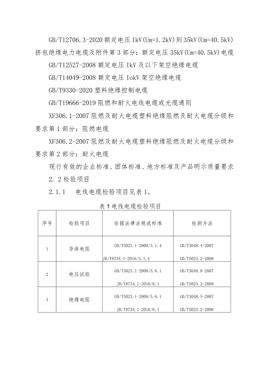 海南省电缆产品质量监督抽查实施细则XZ19-2023.docx_第3页