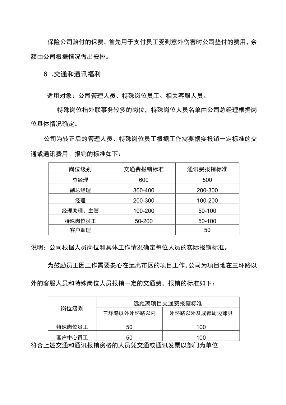 公司员工福利管理制度.docx_第2页