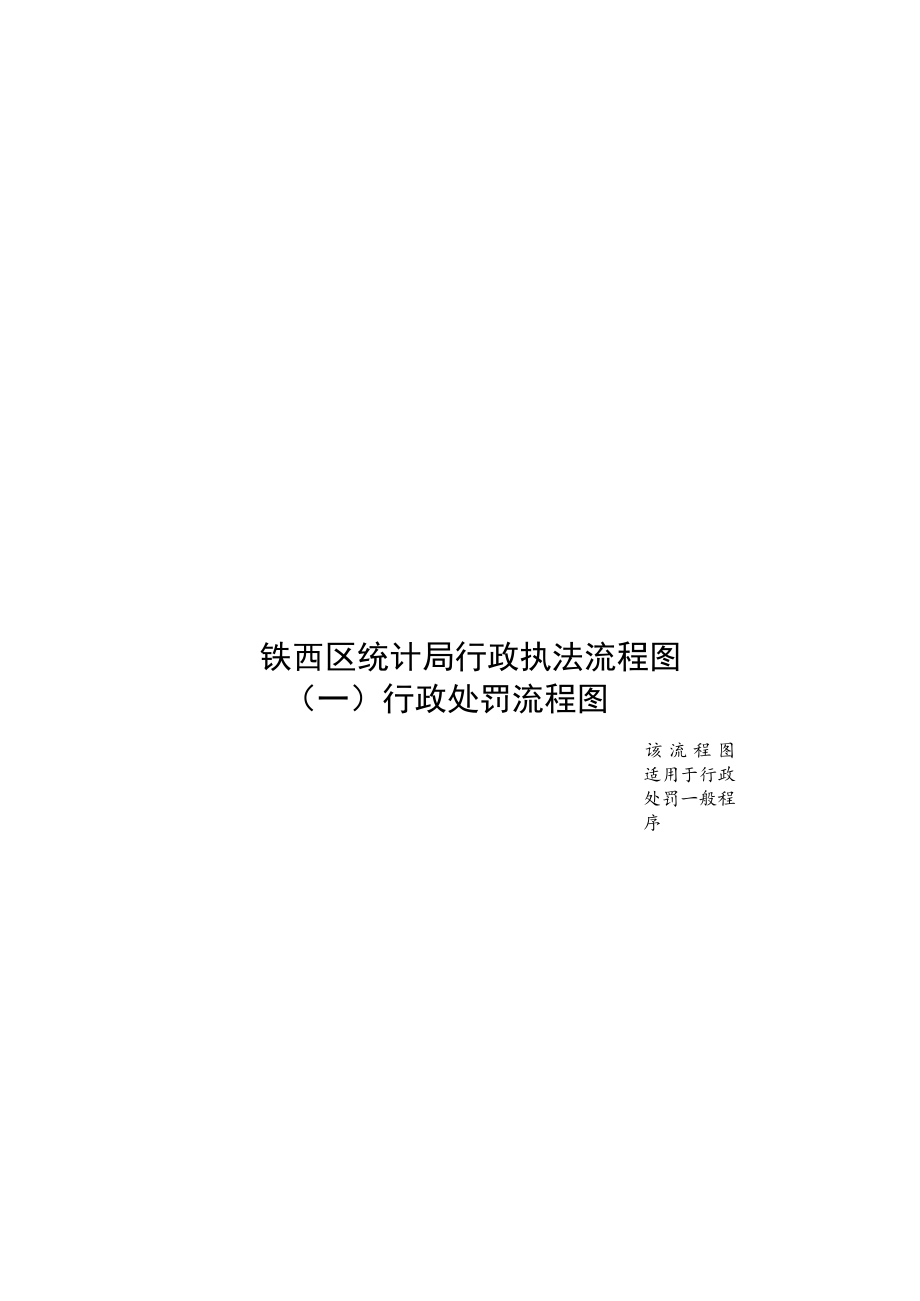 铁西区统计局行政执法流程图.docx_第1页