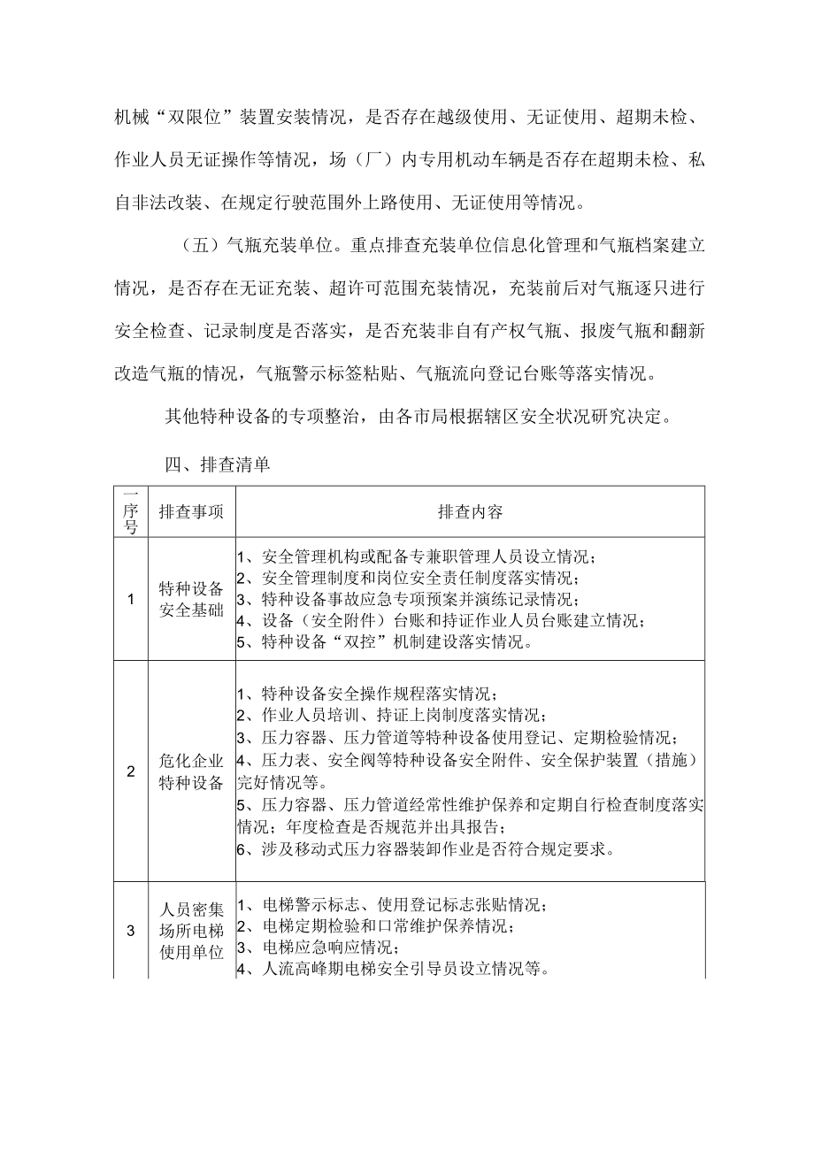 2023年矿山企业开展特种设备安全隐患排查整治专项方案 （6份）.docx_第2页