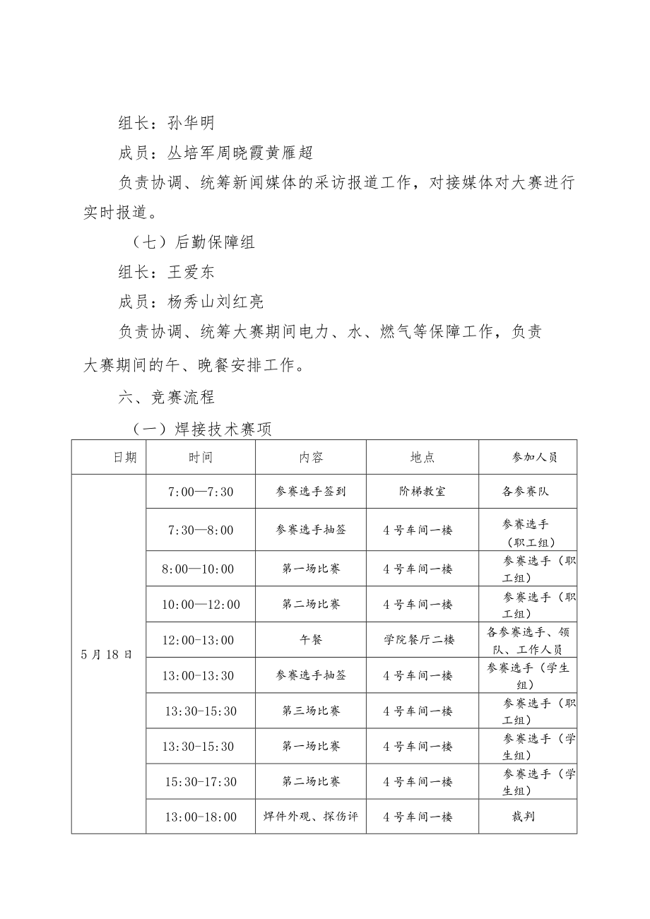 技能兴威”第一届威海市职业技能大赛“焊接”赛项实施方案.docx_第3页