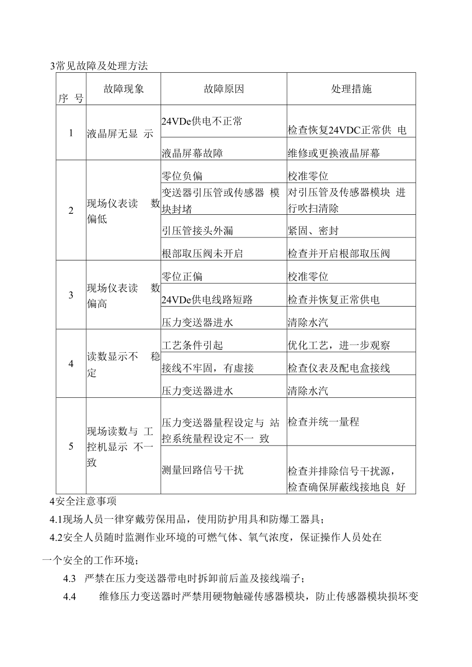 压力变送器维护保养规程.docx_第3页