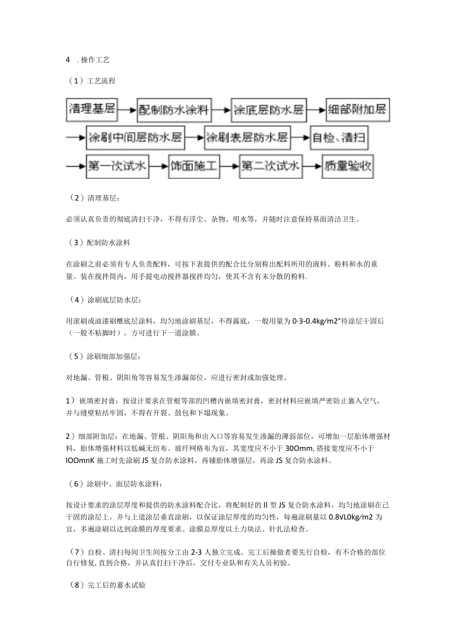 防水紧急施工实施方案(卫生间及屋面防水).docx_第2页