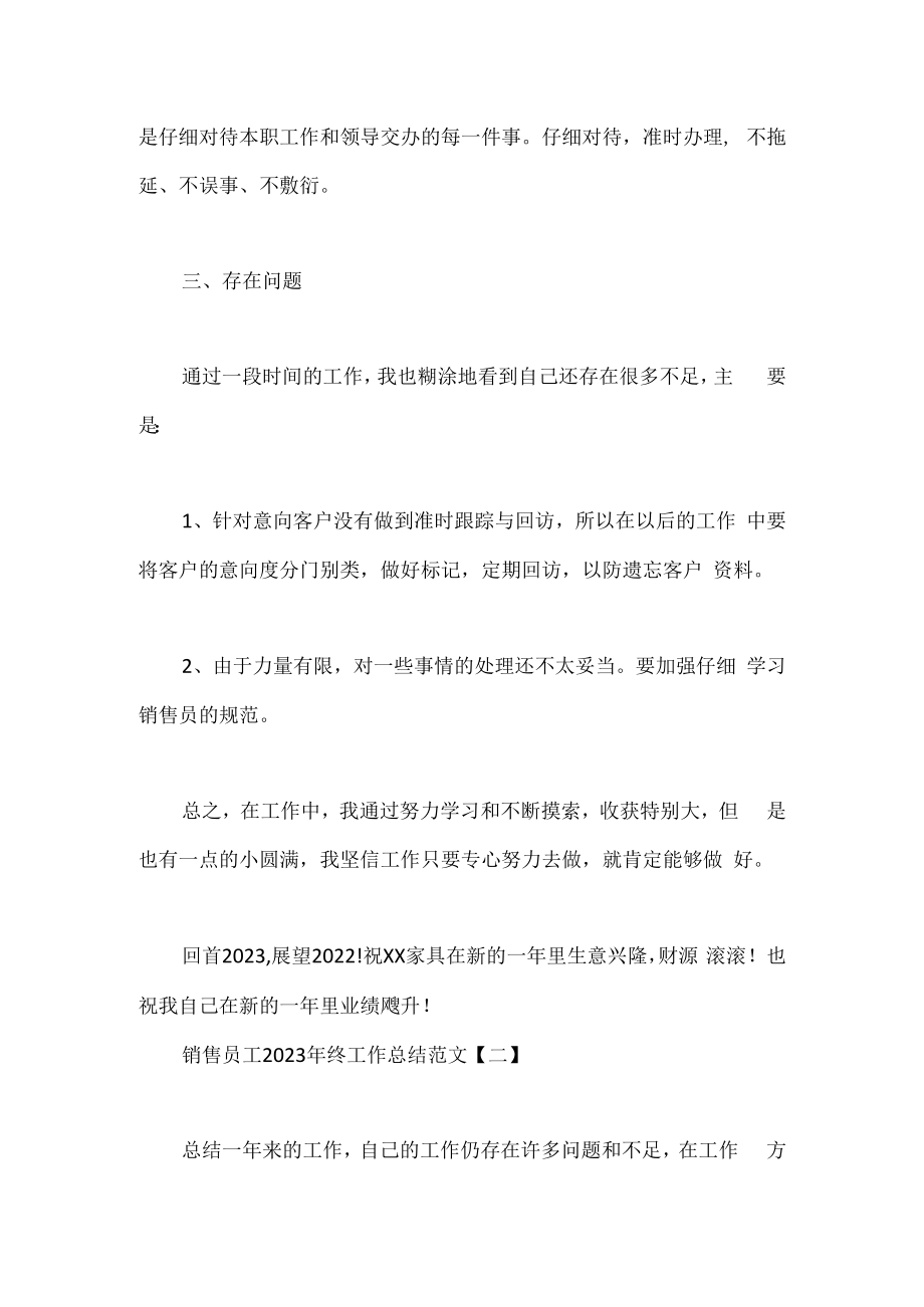 销售员工终工作总结范文.docx_第2页