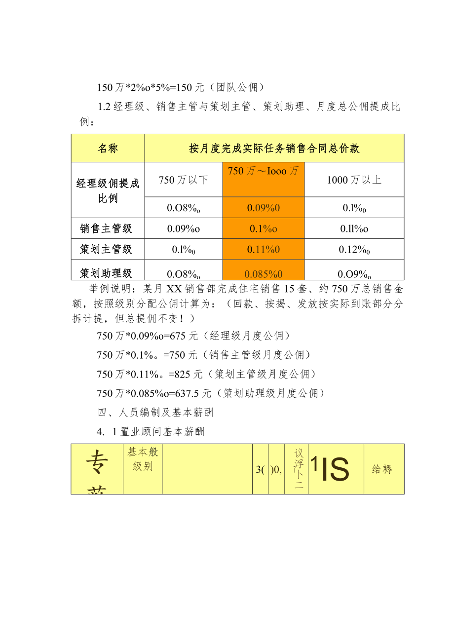 制度范文--项目销售基本工资及佣金方案.docx_第3页