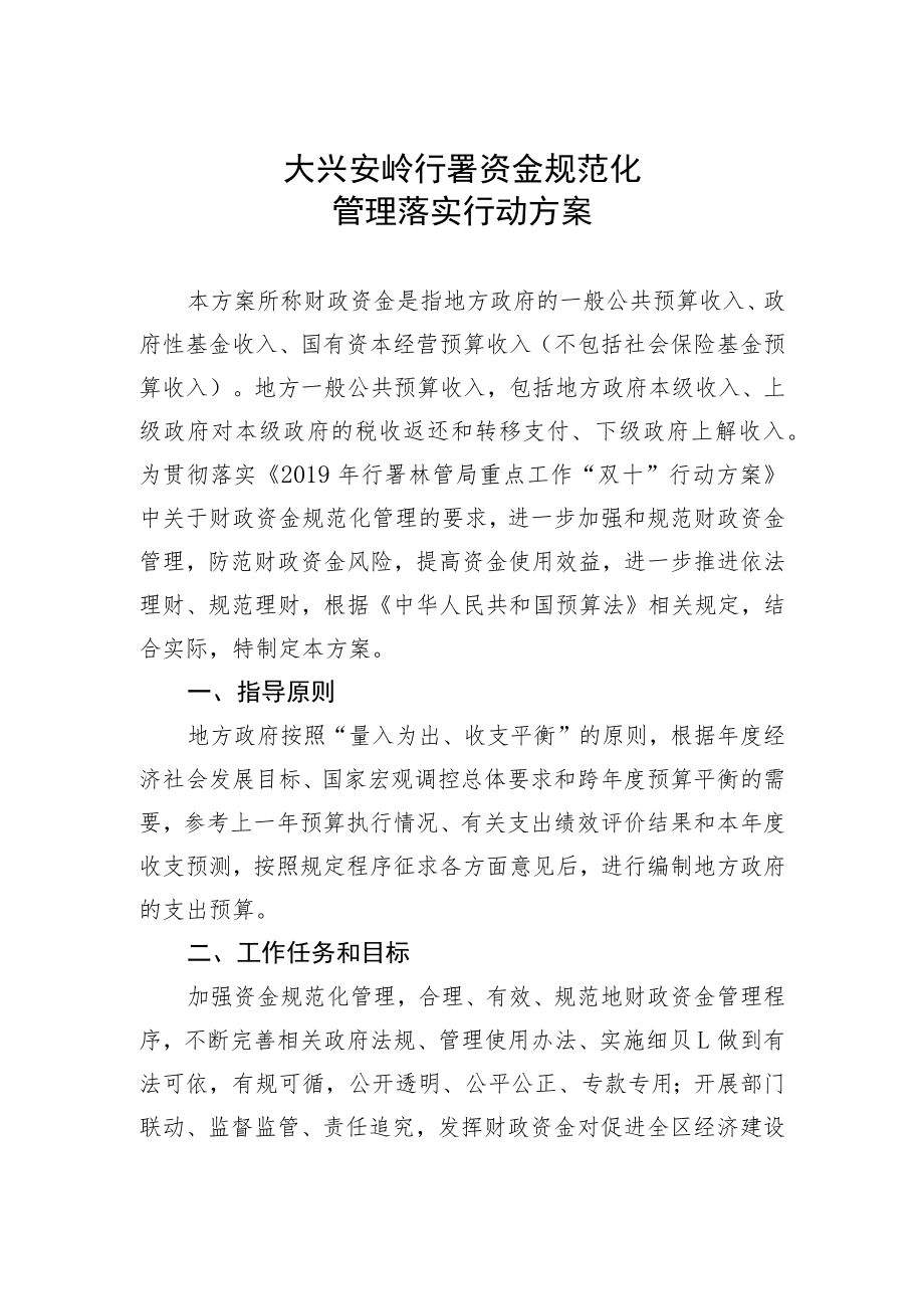 资金项目规范化管理落实行动方案.docx_第2页