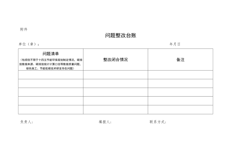 问题整改台账.docx_第1页