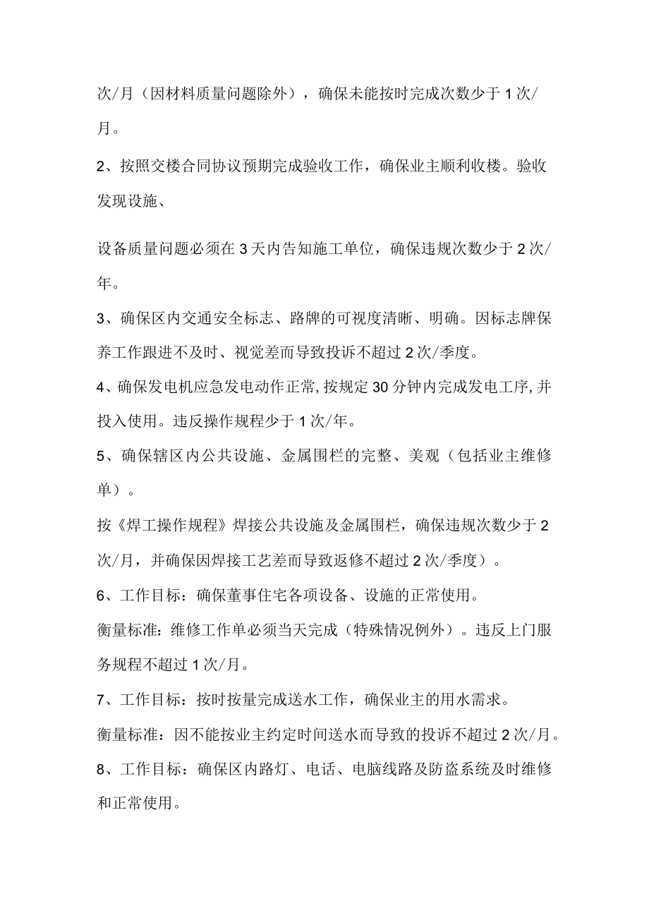 物业公司维修副主管职务说明书.docx_第3页