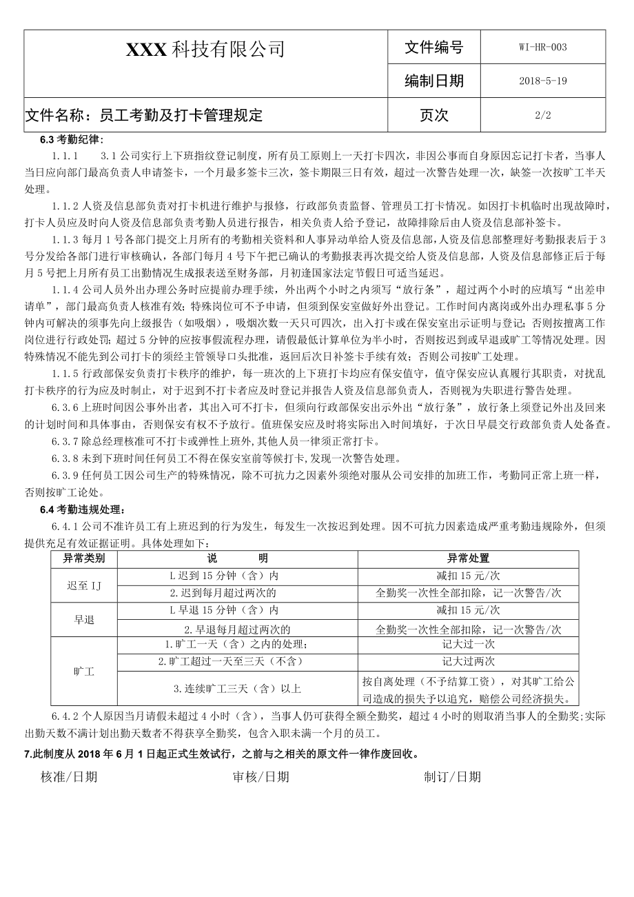 员工公共制度考试 A卷.docx_第2页