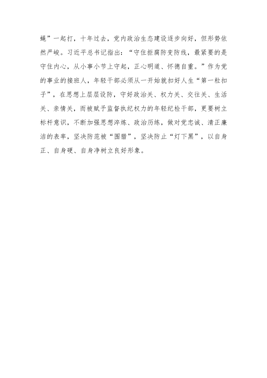 纪检监察年轻干部座谈发言：在纪检监察战线绽放青春之花.docx_第3页