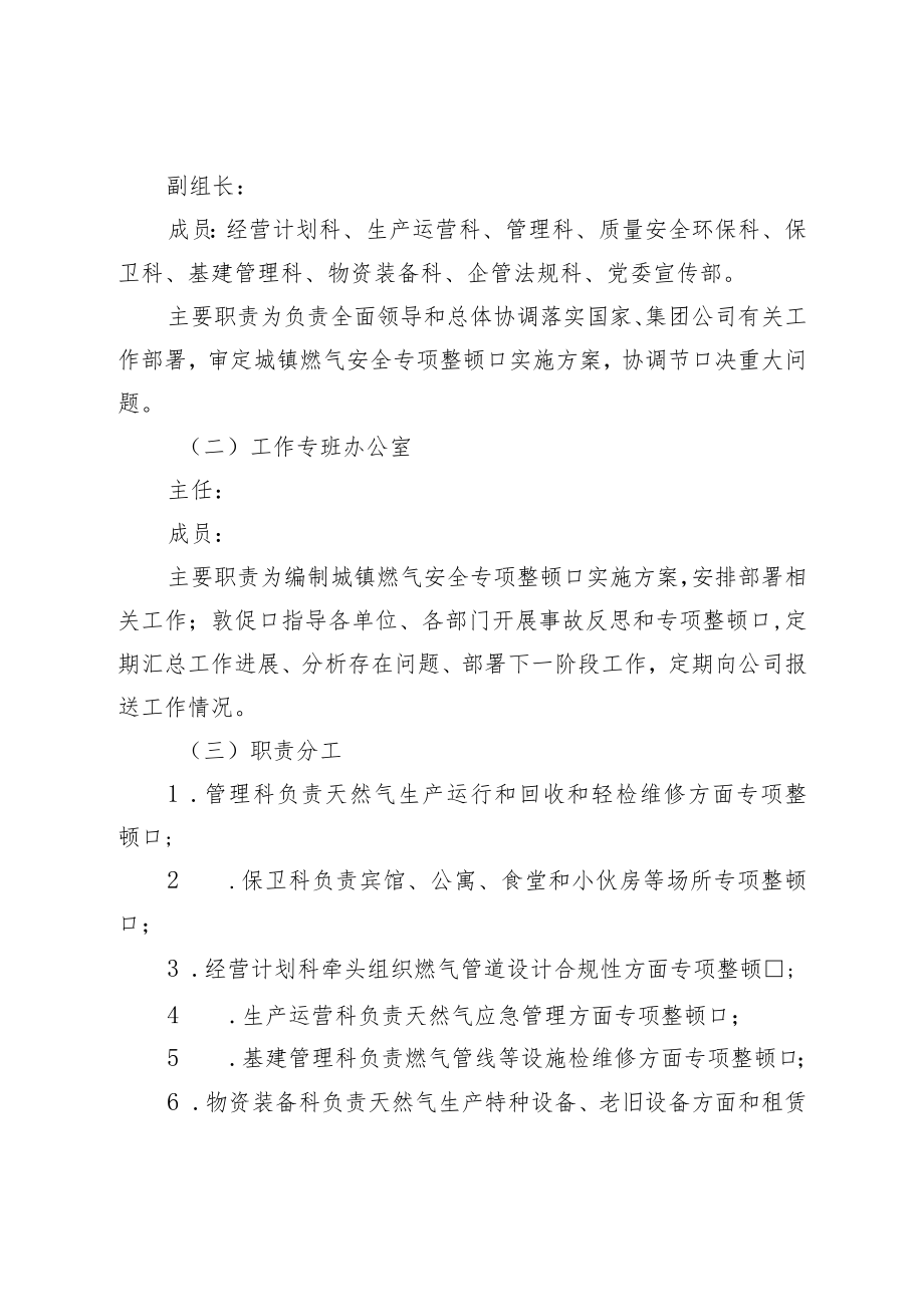 城镇燃气安全专项整治实施方案.docx_第2页