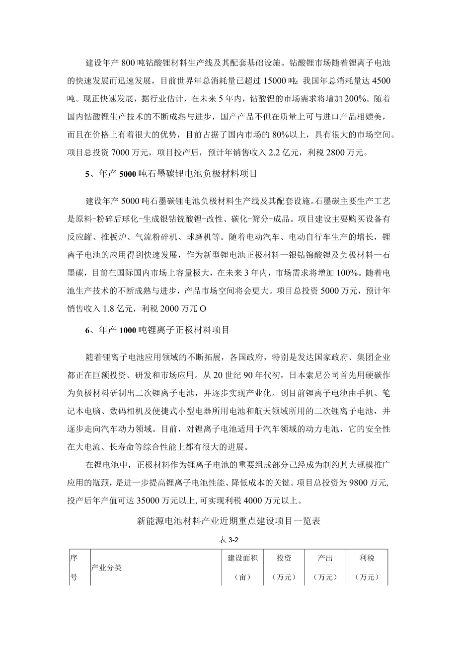 工业园区新能源动力电池项目产业布局.docx_第3页