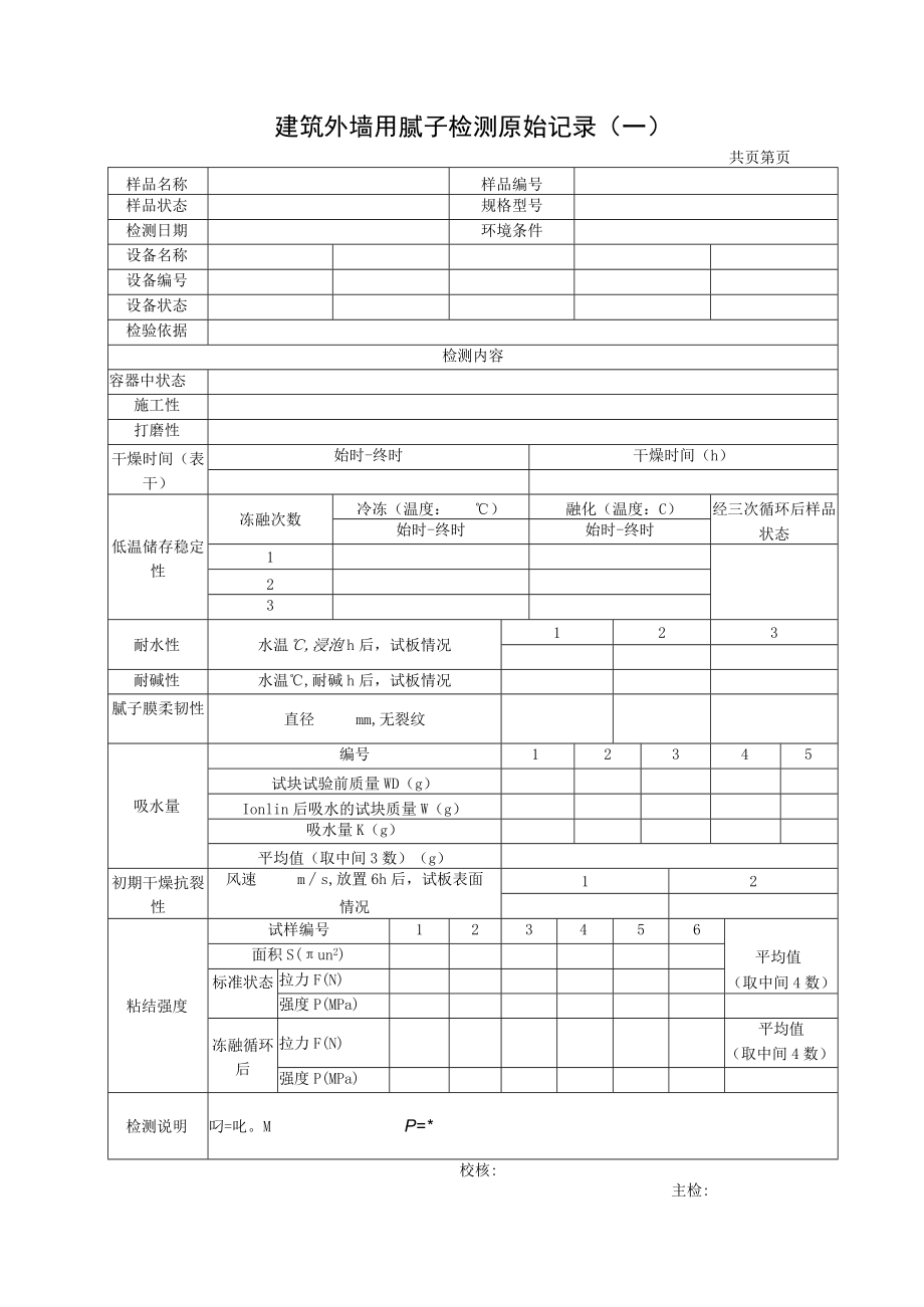 建筑腻子检测报告及原始记录.docx_第3页